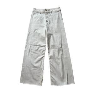 Antiono Melani WHITE Jeans, size 10, Wide leg